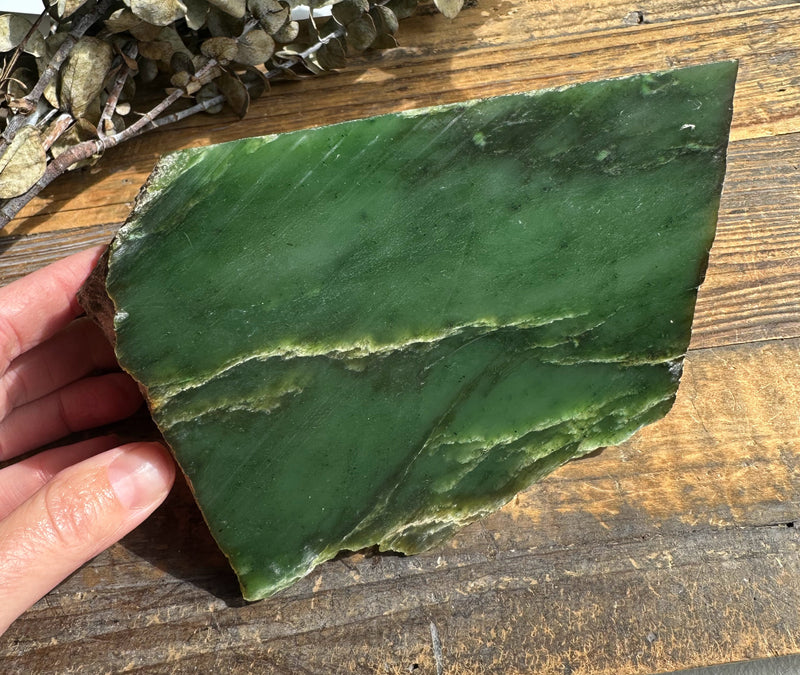 A Grade Canadian Rough Jade , 3.15lbs