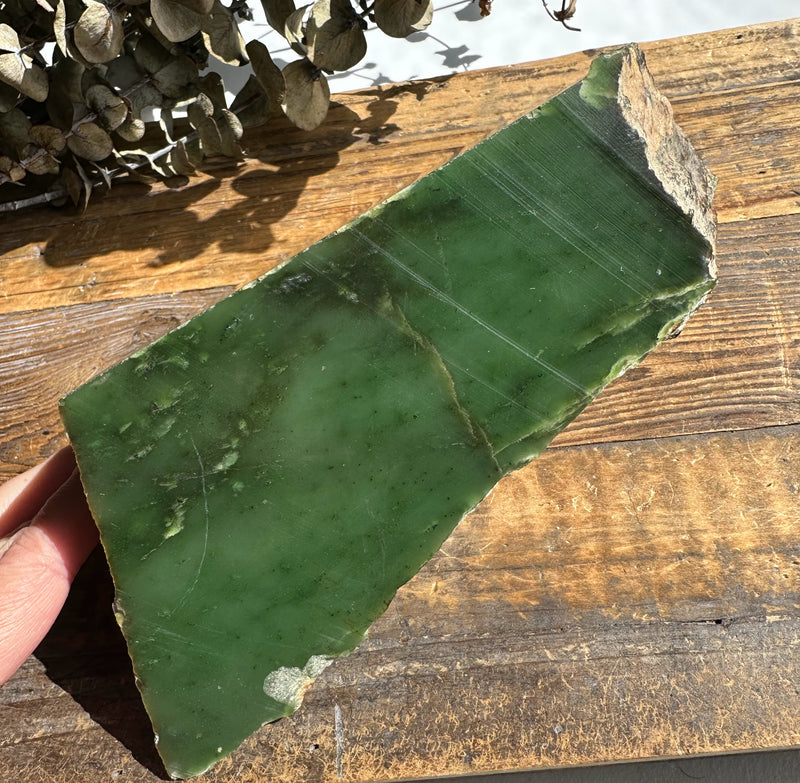 A Grade Canadian Rough Jade , 3.15lbs