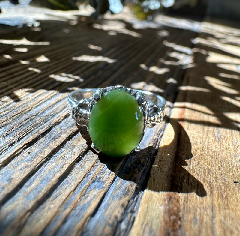 Canadian Jade Ring - 