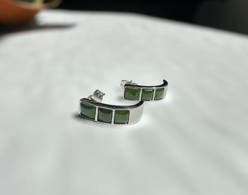 Jade Earrings, E0767