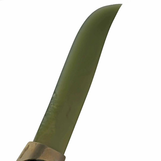 Siberian Nephrite Jade Knife, 10 inches