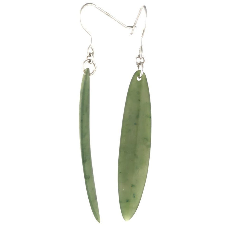 Long Leaf Earrings, 9x54mm