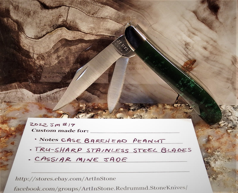 Cassiar Jade Knife by Michael Hoover, 