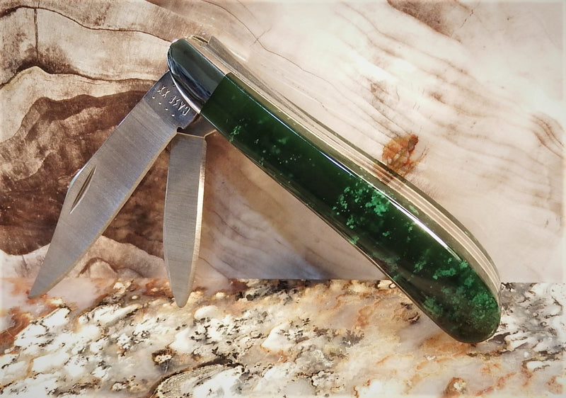 Cassiar Jade Knife by Michael Hoover, 