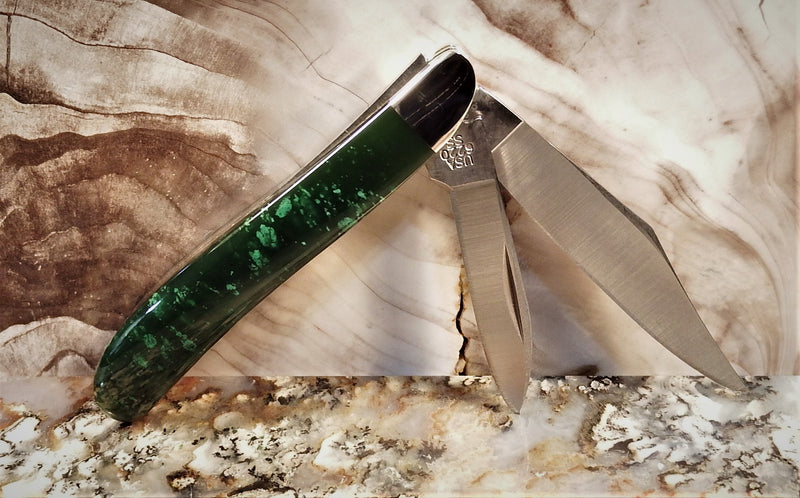 Cassiar Jade Knife by Michael Hoover, 