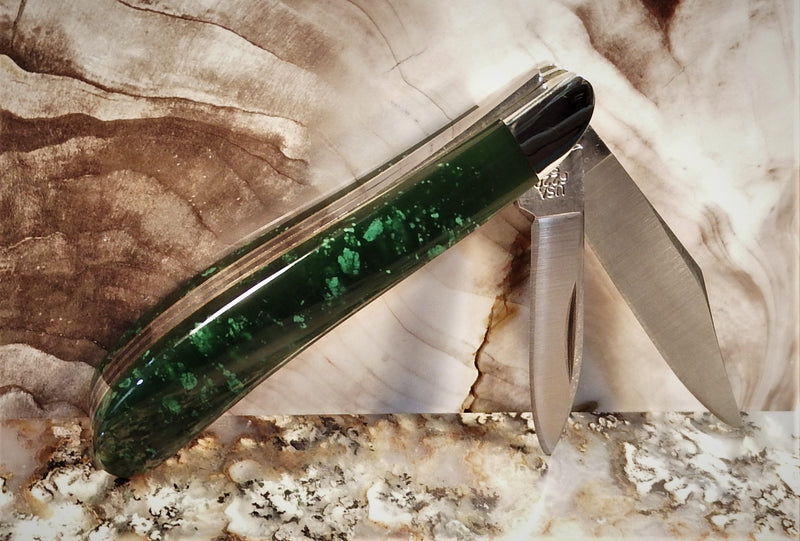 Cassiar Jade Knife by Michael Hoover, 