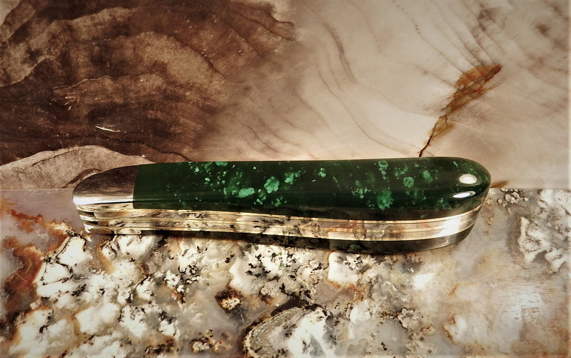 Cassiar Jade Knife by Michael Hoover, 