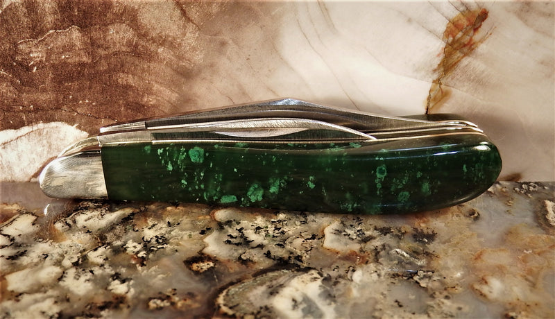 Cassiar Jade Knife by Michael Hoover, 