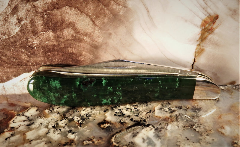 Cassiar Jade Knife by Michael Hoover, 