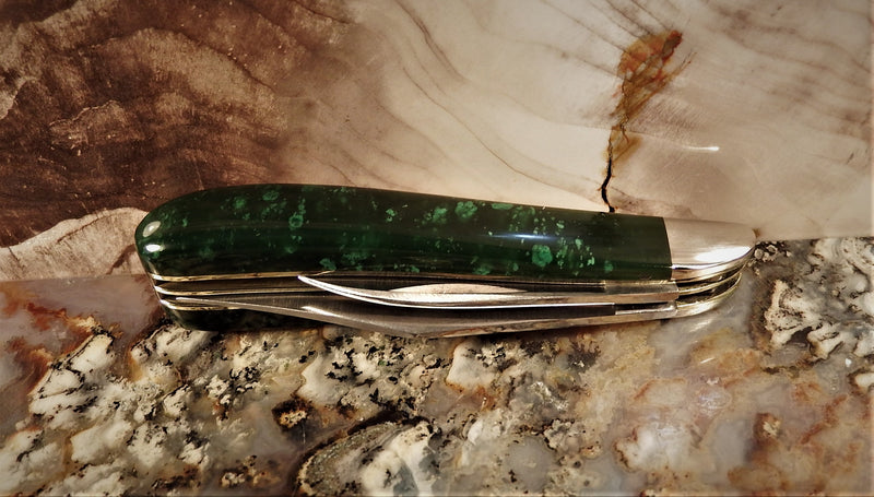 Cassiar Jade Knife by Michael Hoover, 