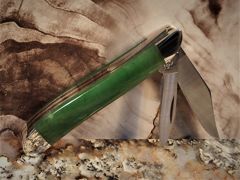 Canadian Jade Knife by Michael Hoover, 