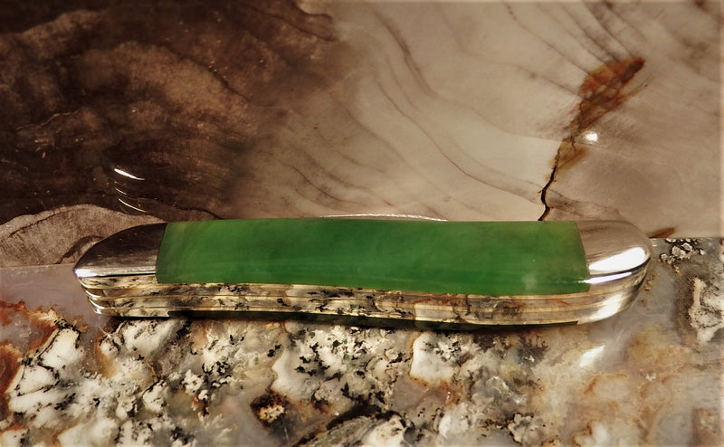 Canadian Jade Knife by Michael Hoover, 