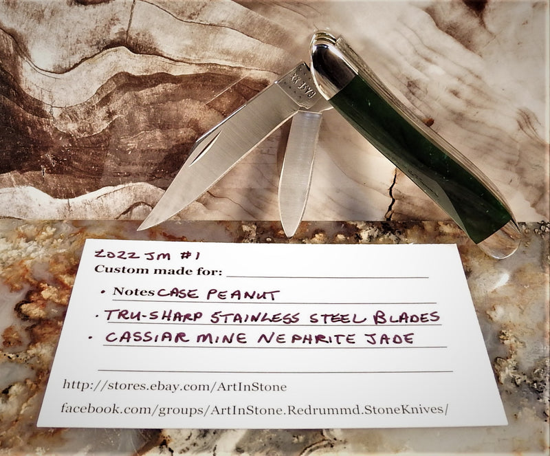 Cassiar Jade Knife by Michael Hoover, 