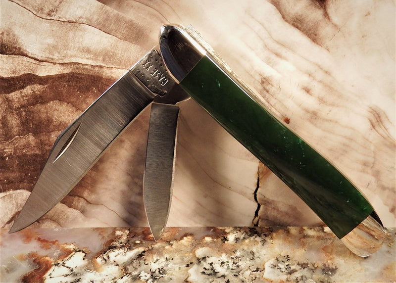 Cassiar Jade Knife by Michael Hoover, 