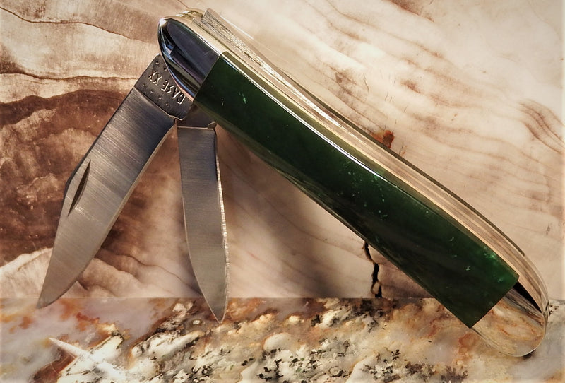 Cassiar Jade Knife by Michael Hoover, 