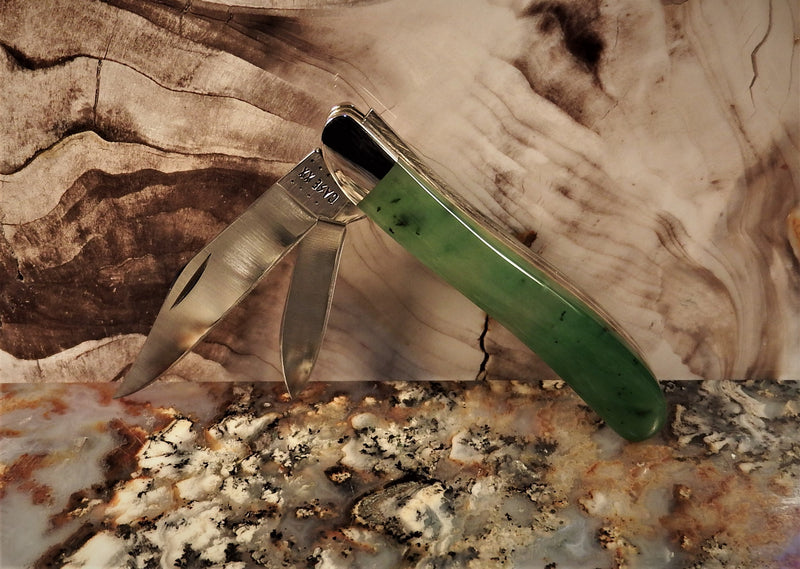 Ogden Jade Knife by Michael Hoover, 