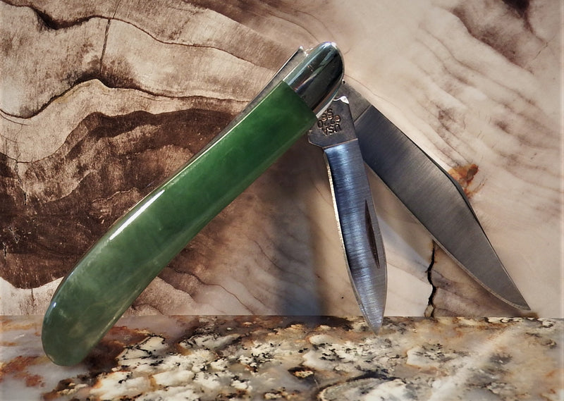 Canadian Jade Knife by Michael Hoover, 