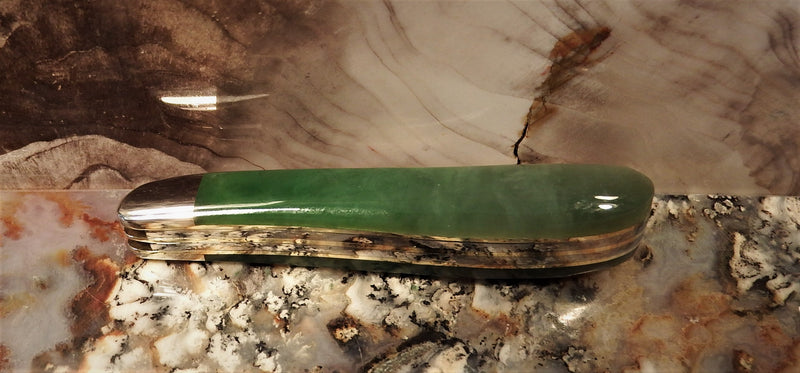 Canadian Jade Knife by Michael Hoover, 