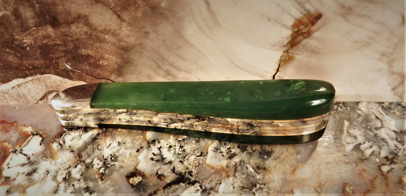 Jade Knife by Michael Hoover, 