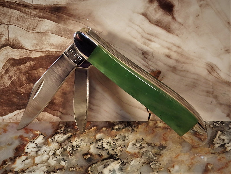 Canadian Jade Knife by Michael Hoover, 