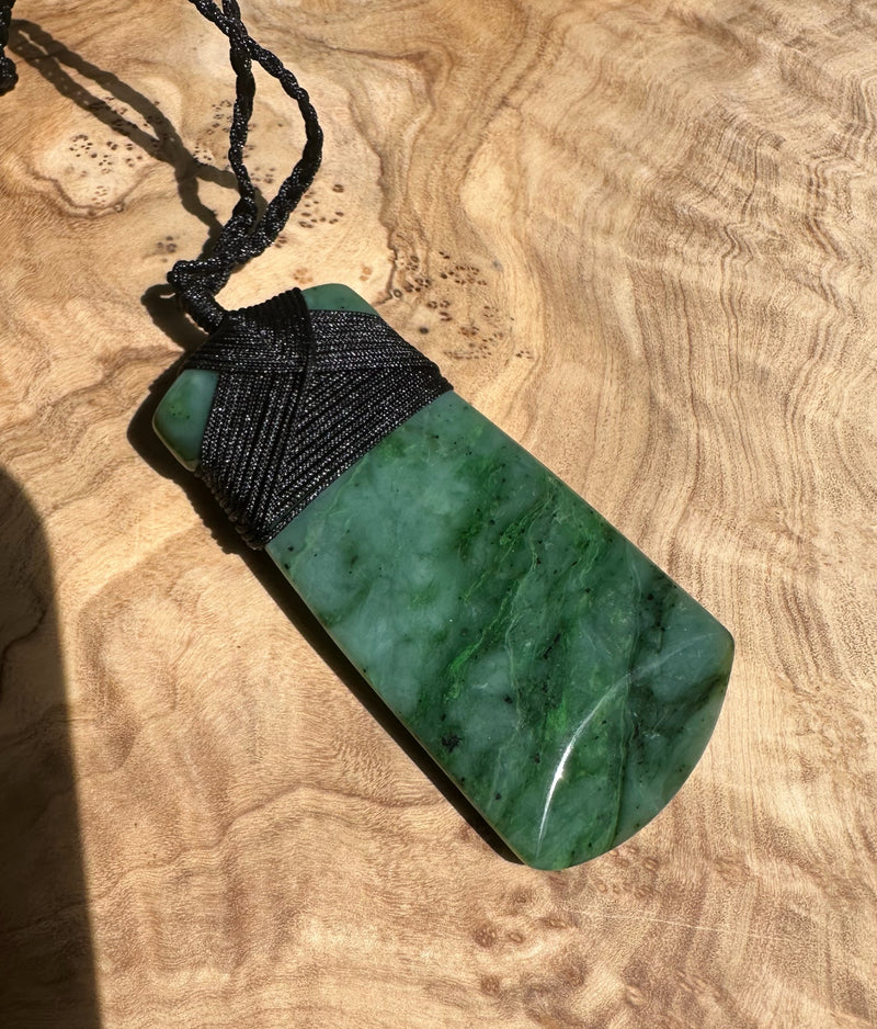 3" Jade Toki Pendant*