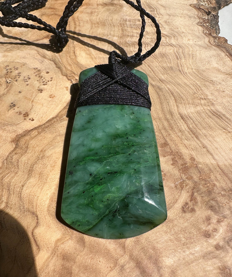 3" Jade Toki Pendant*