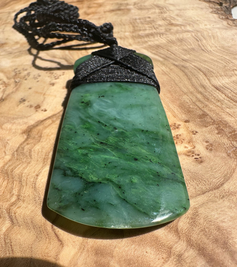 3" Jade Toki Pendant*