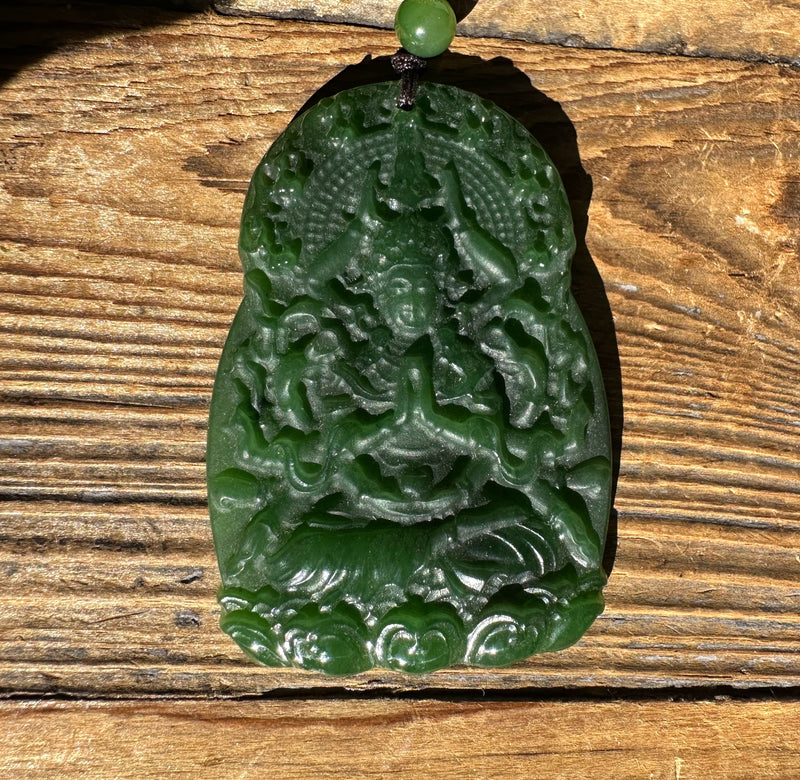 Thousand Hand Guanyin Pendant, 58mm