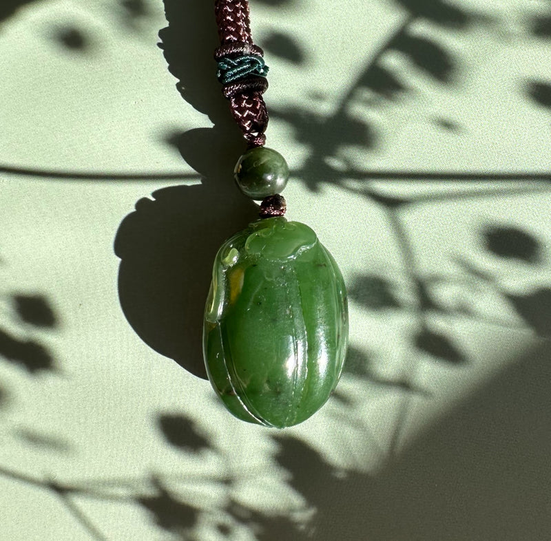 Adorable Canadian Jade Pendant, 28m