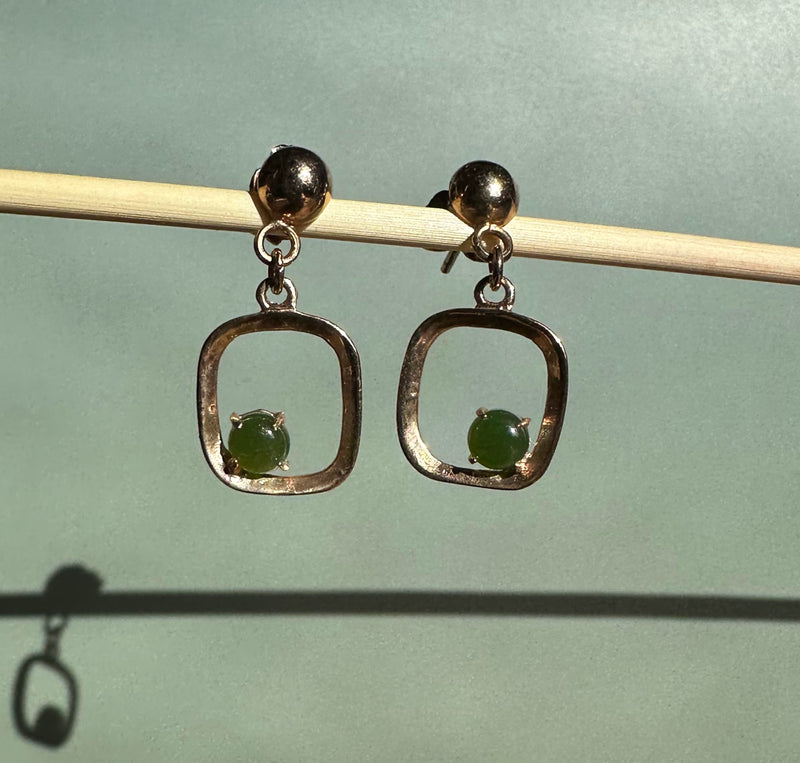 Vintage Jade Earrings 196*