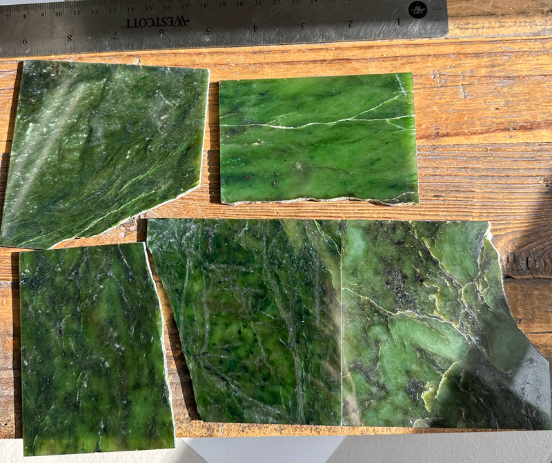 Broken Canadian Jade Tiles