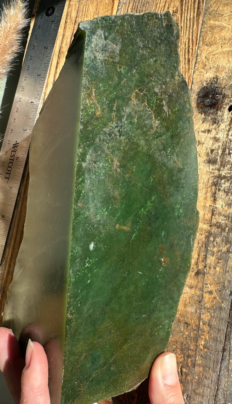 A Grade Canadian Cassiar Rough Jade , 4.2lbs