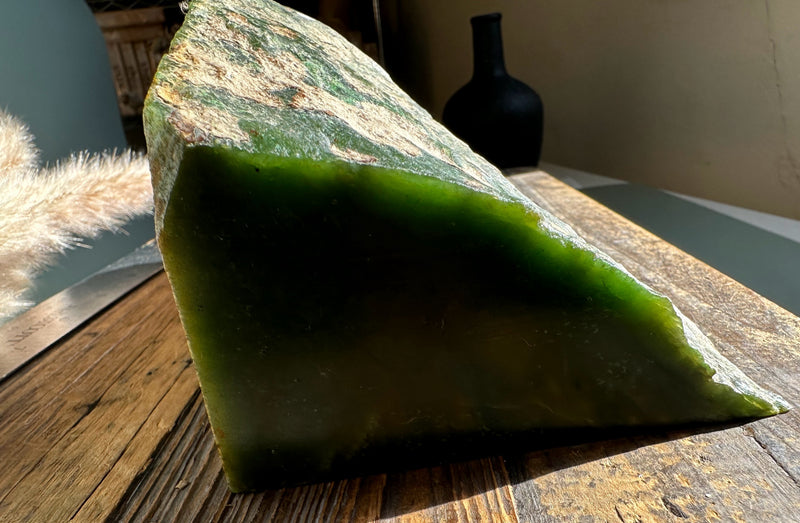 A Grade Canadian Cassiar Rough Jade , 4.2lbs