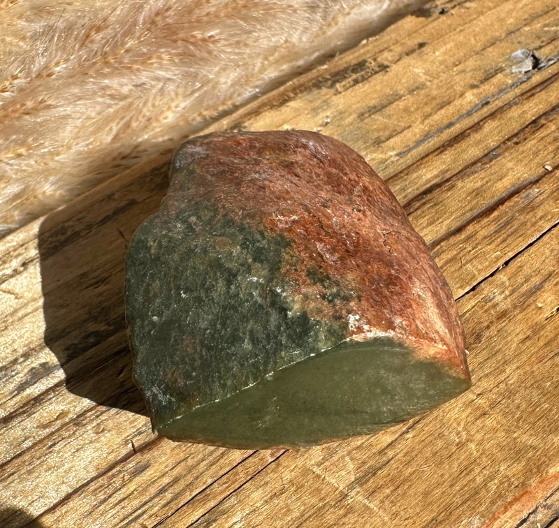 Wyoming Olive Green Jade Nugget, 80g