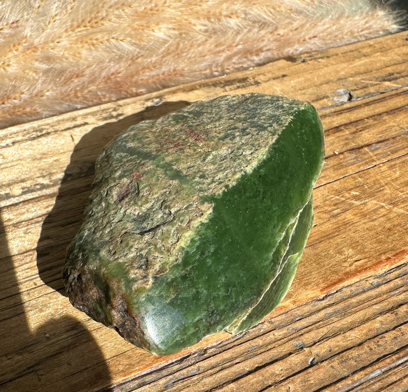 Wyoming Apple Green Jade Windslick, 105grams