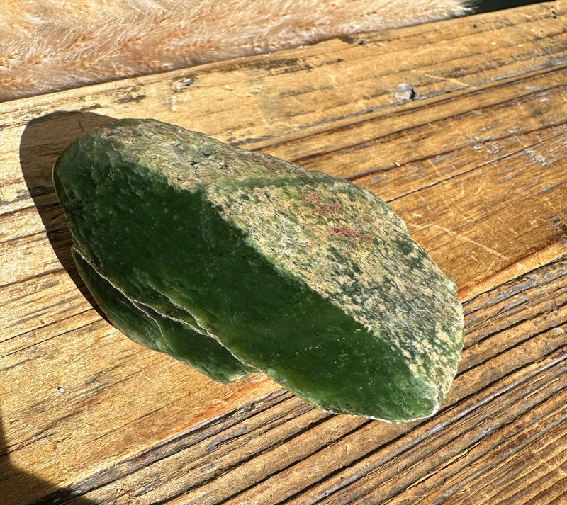 Wyoming Apple Green Jade Windslick, 105grams