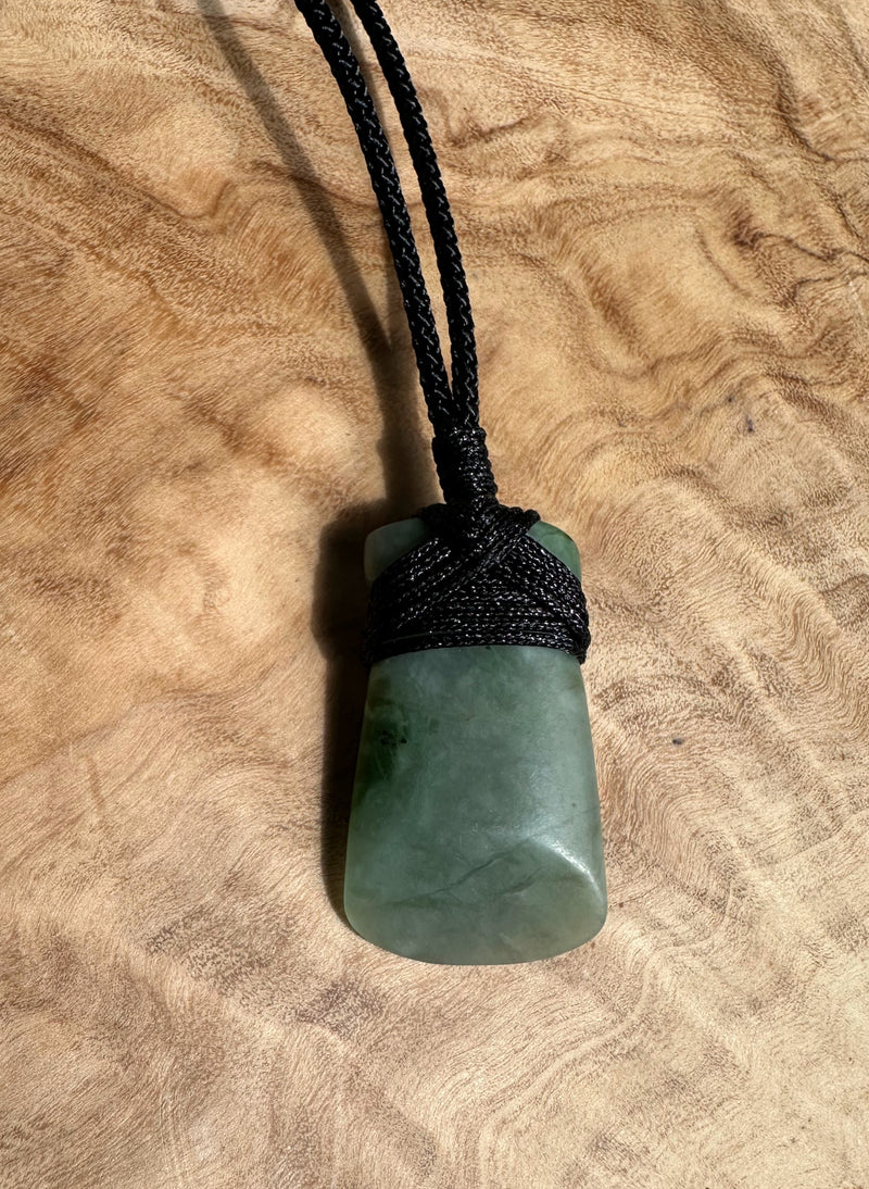 Mini Jade Pendant 1", Canadian Nephrite Jade