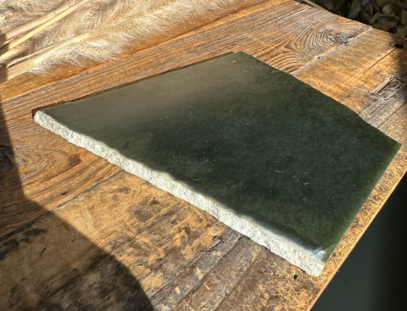 Wyoming Olive Jade Slab, 135 Grams