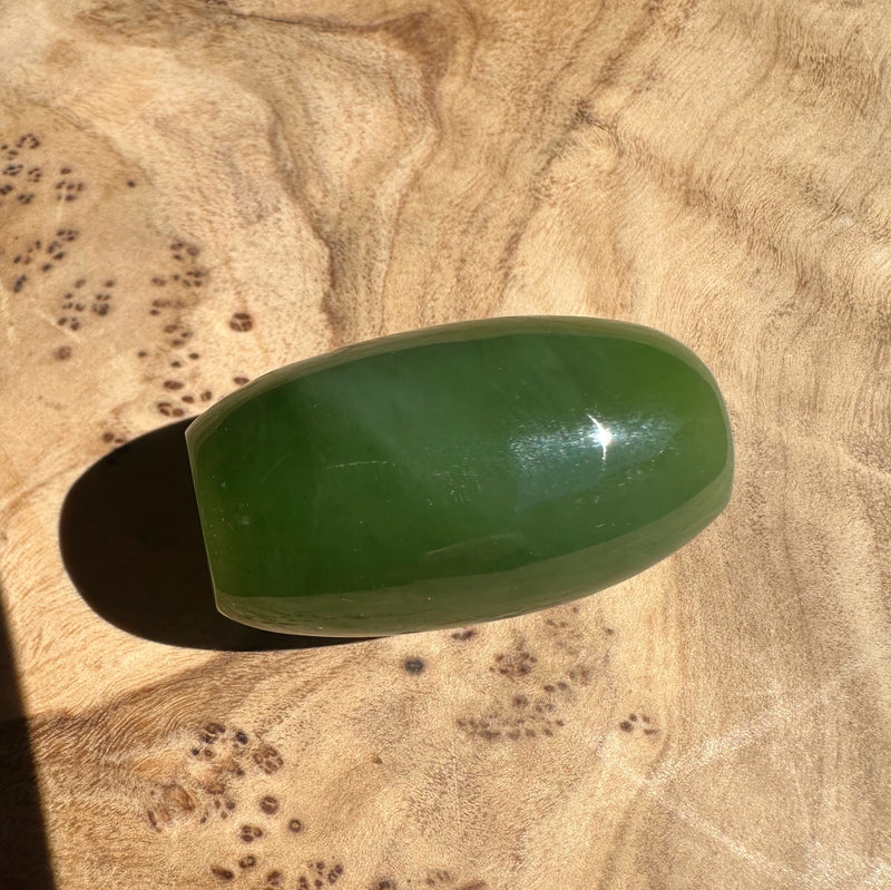AA Polar Jade Barrel Bead - 30mm*