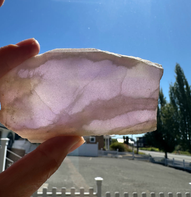 Lavender Jadeite, Type A Slab 70g