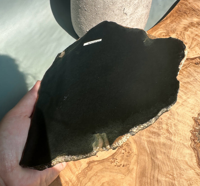 Wyoming Dark Olive Slab - 255g