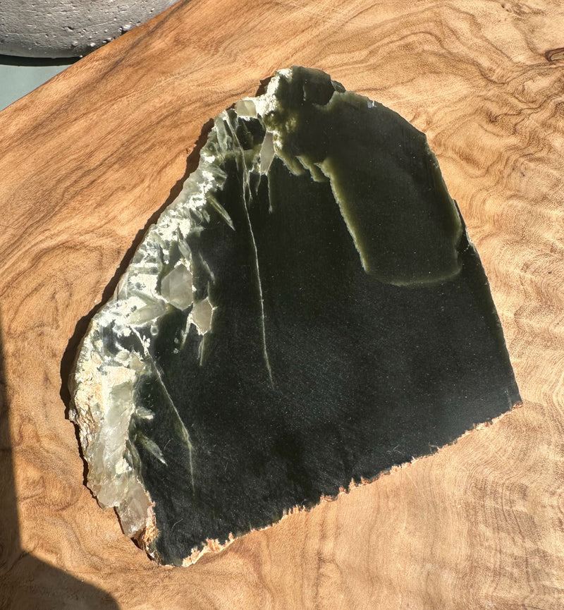 Wyoming Dark Olive Slab - 95g
