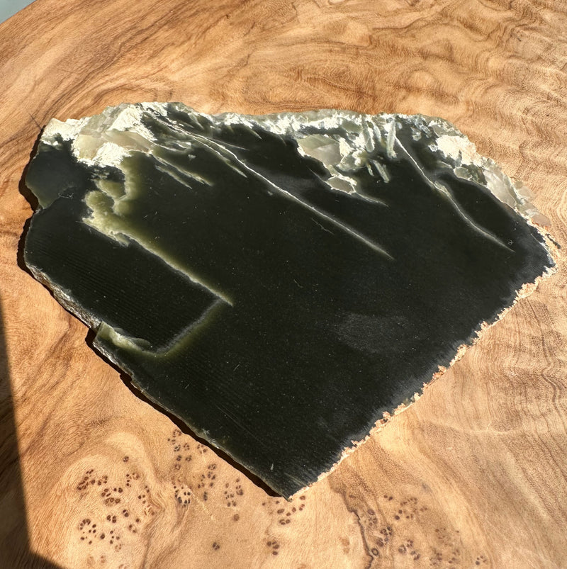 Wyoming Dark Olive Slab - 95g