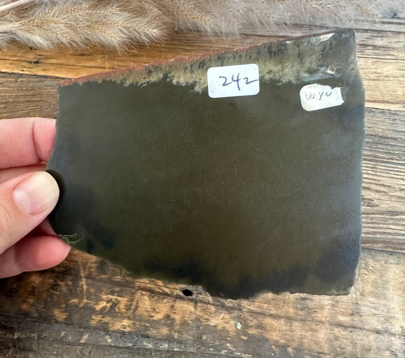 Wyoming Olive Slab - 65g