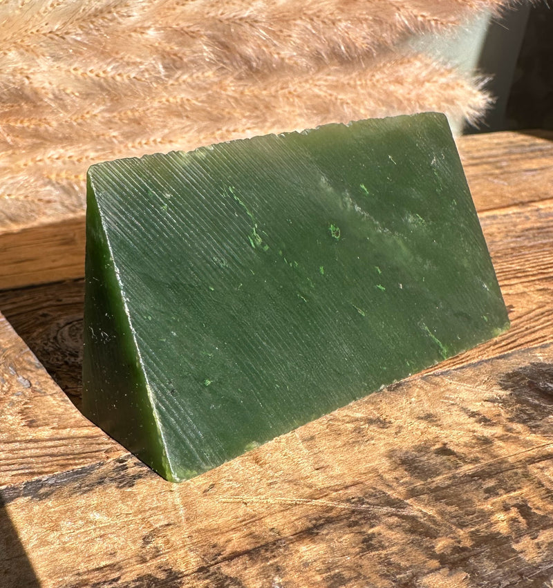 A Grade Canadian Cassiar Rough Jade , 145grams