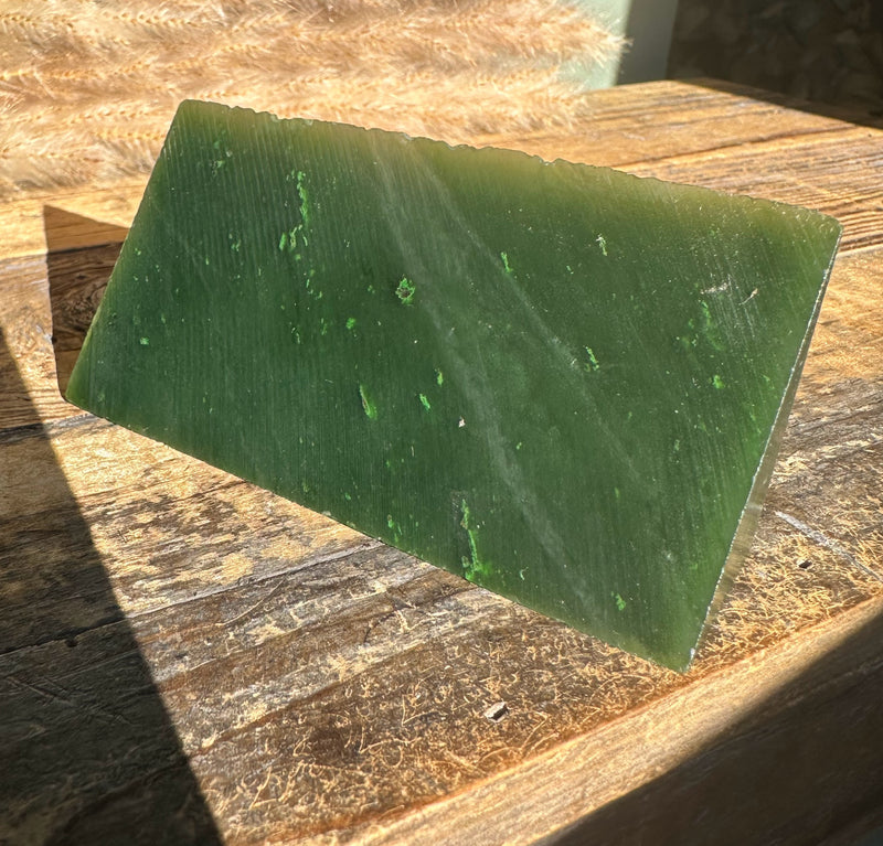 A Grade Canadian Cassiar Rough Jade , 145grams