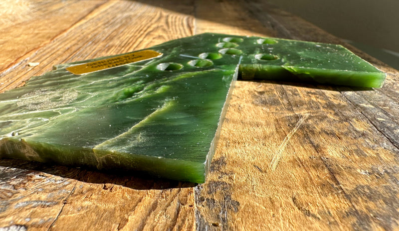 New Zealand Jade Slab, 90grams