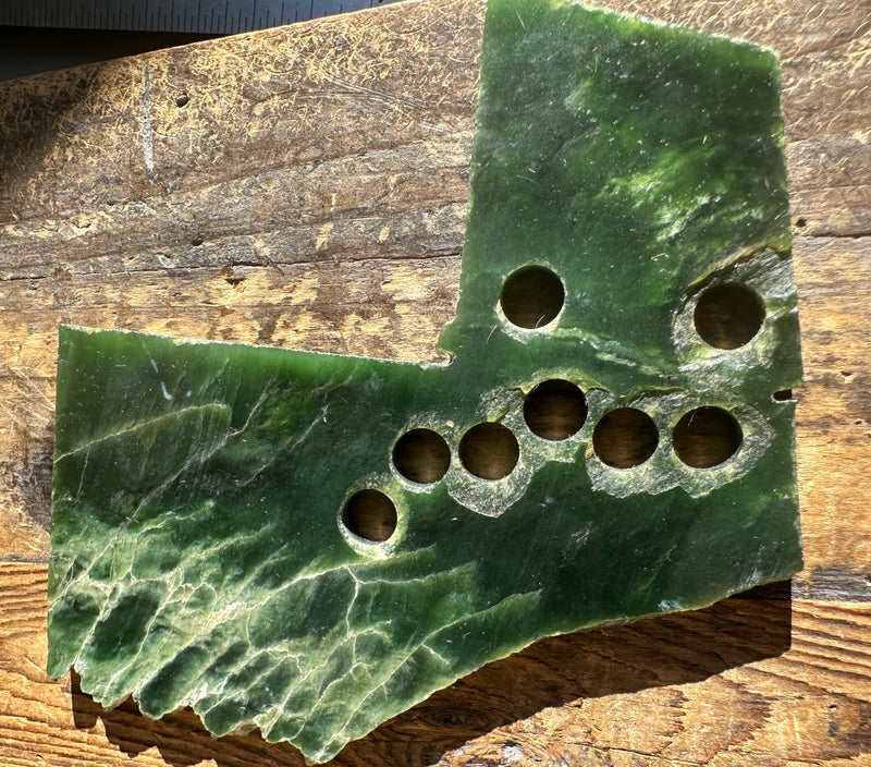 New Zealand Jade Slab, 90grams