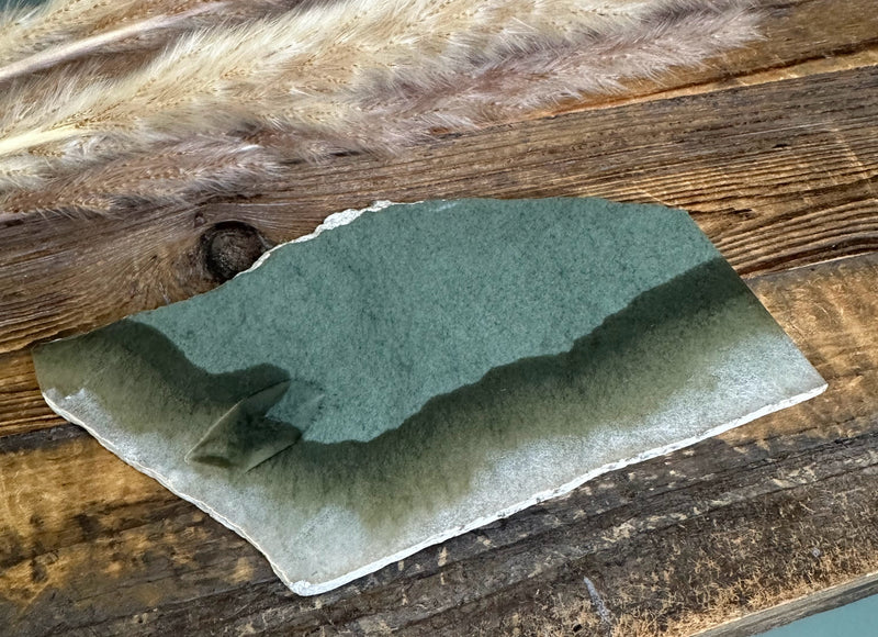 Wyoming Sage Nephrite Slab, 140grams