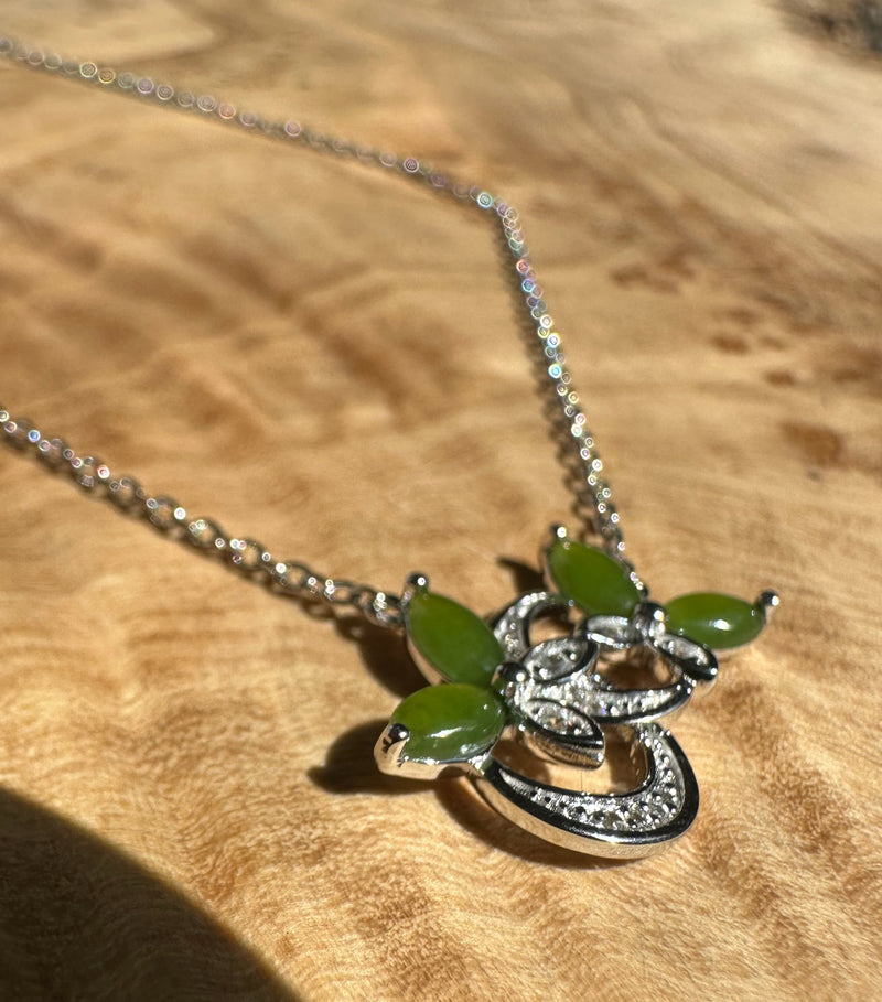 Silver Butterfly Pendant, 2478